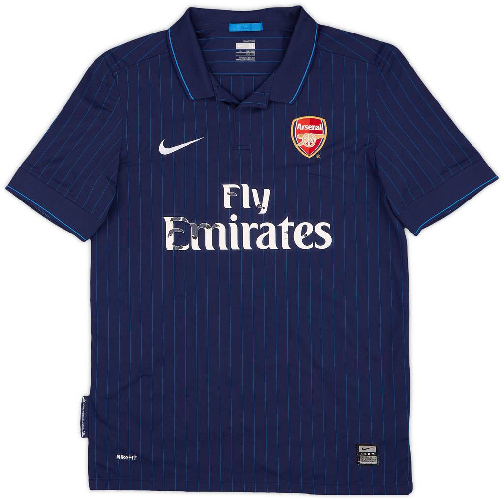 2009-10 Arsenal Away Shirt V.Persie #11 - 4/10 - (XL.Boys)