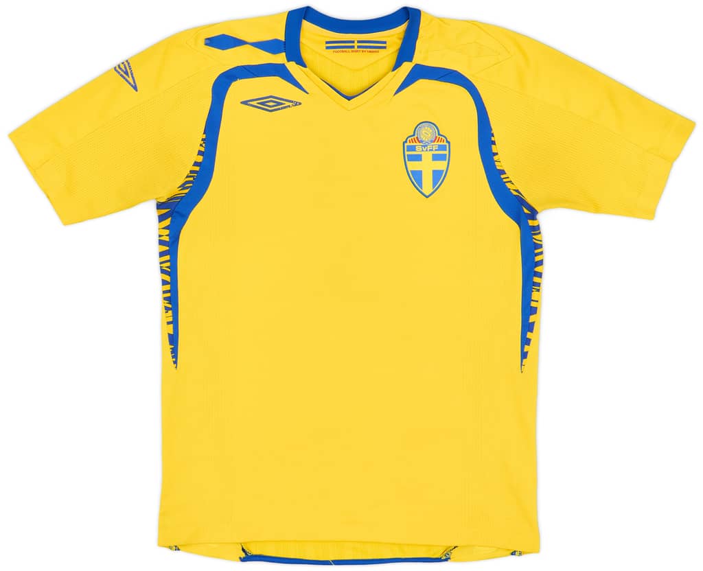 2007-09 Sweden Home Shirt - 5/10 - (S)