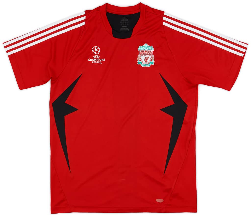 2007-08 Liverpool adidas CL Training Shirt - 6/10 - (L)