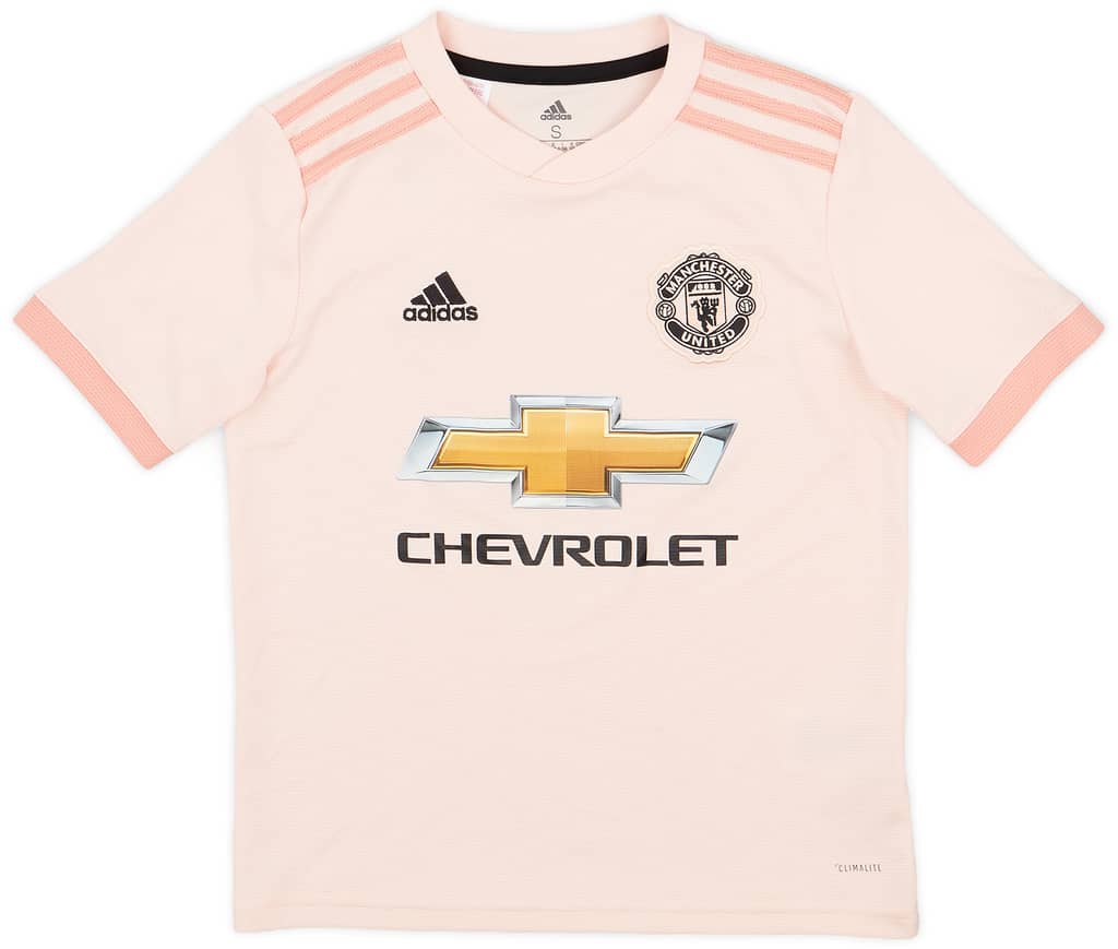 2018-19 Manchester United Away Shirt - 8/10 - (S.Boys)