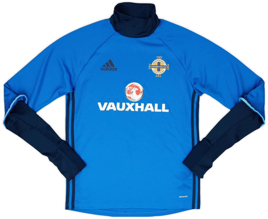 2015-16 Northern Ireland adidas Training Top - 9/10 - (S)