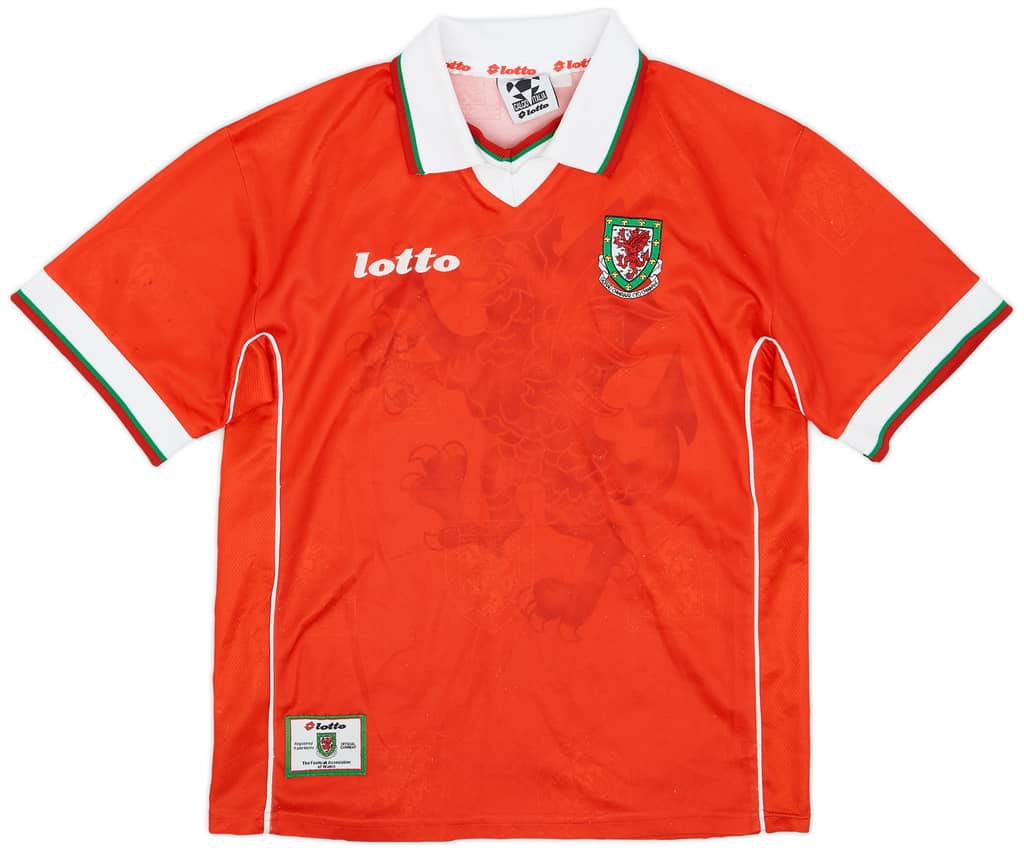 1998-00 Wales Home Shirt - 7/10 - (S)