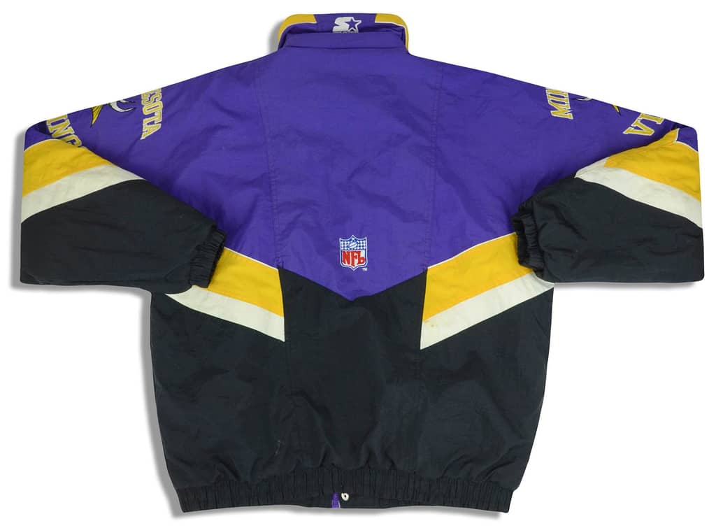 1990s Minnesota Vikings Starter Rain Coat XL