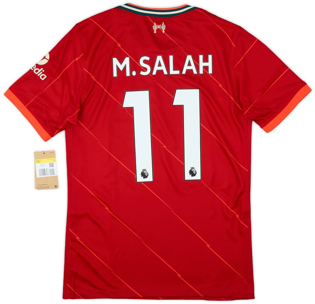 2021-22 Liverpool Home Shirt M.Salah #11 (S)
