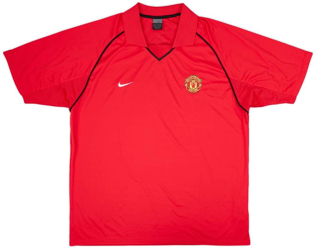2004-05 Manchester United Nike Training Shirt - 9/10 - (XL)
