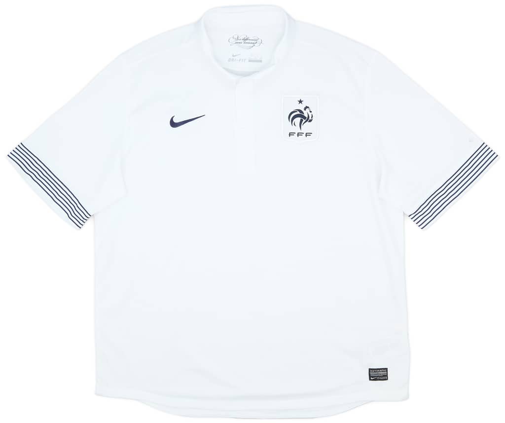 2012-13 France Away Shirt - 8/10 - (XXL)