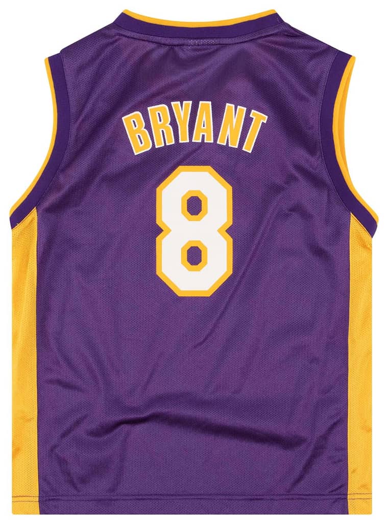 2002-06 LA Lakers Bryant #8 Reebok Jersey (Away) Y