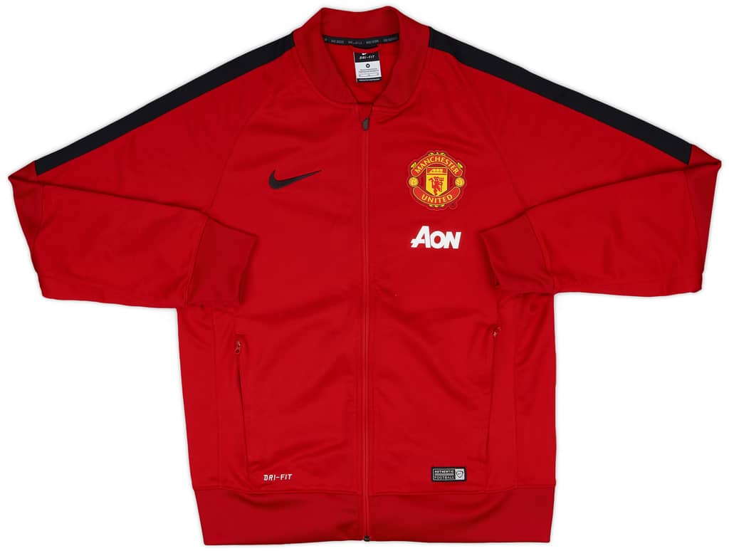 2014-15 Manchester United Nike Track Jacket - 8/10 - (M)