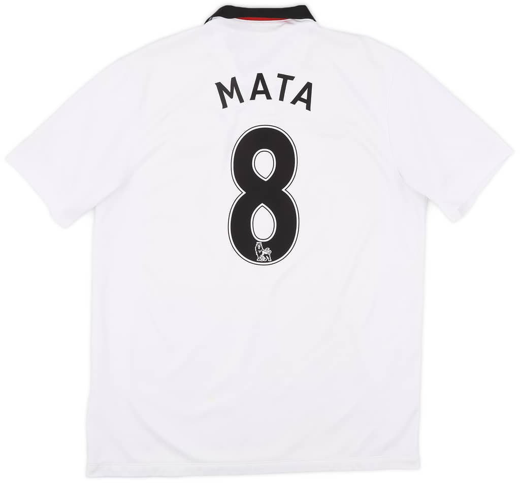 2014-15 Manchester United Away Shirt Mata #8 - 7/10 - (L)