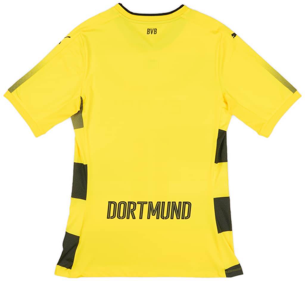 2017-18 Borussia Dortmund Player Issue ACTV Fit Home Shirt