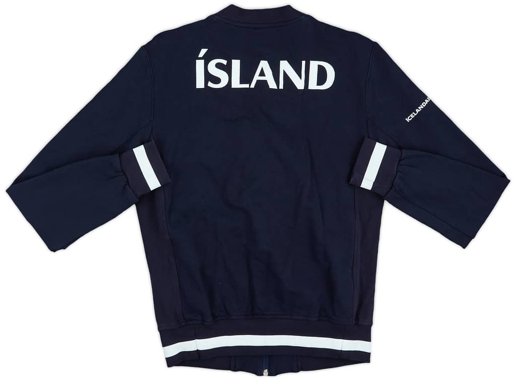 2016-17 Iceland Errea Track Jacket - 8/10 - (S)
