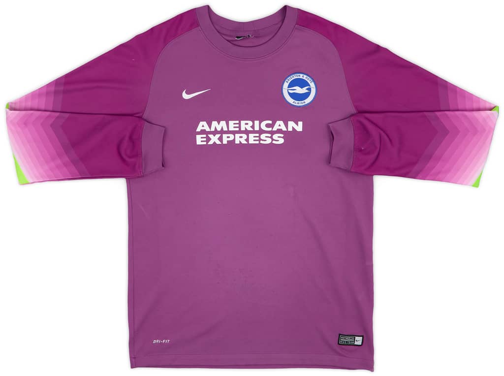 2014-15 Brighton GK Shirt - 8/10 - (XL.Boys)