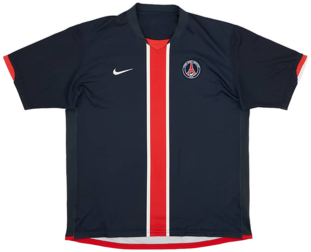 2006-07 Paris Saint-Germain Home Shirt - 8/10 - (XL)