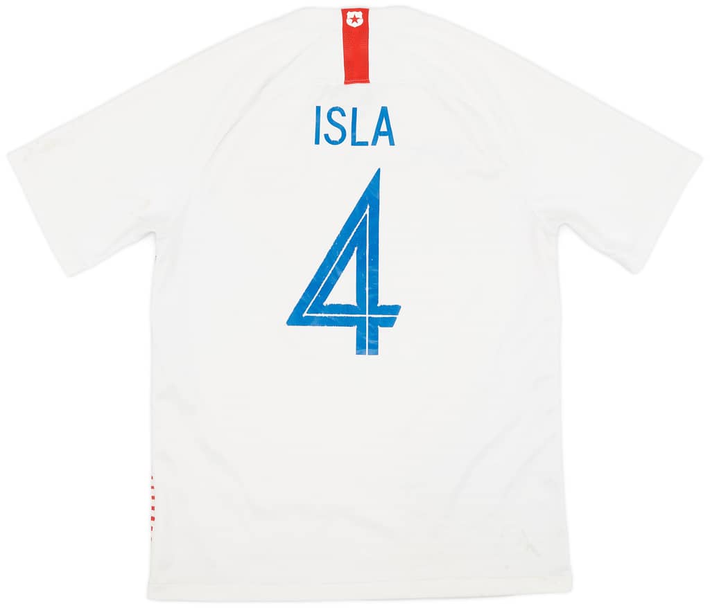 2018-19 Chile Away Shirt Isla #4 - 4/10 - (M)
