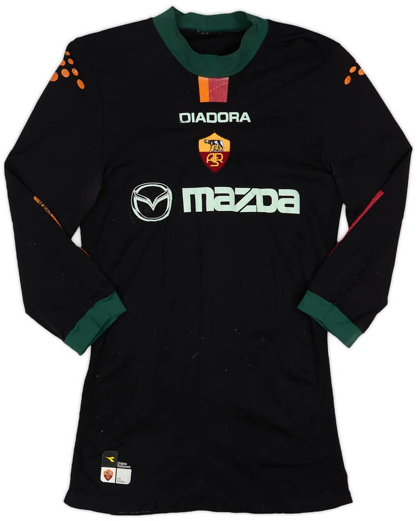 2004-05 Roma European Home L/S Shirt - 5/10 - (S/M)