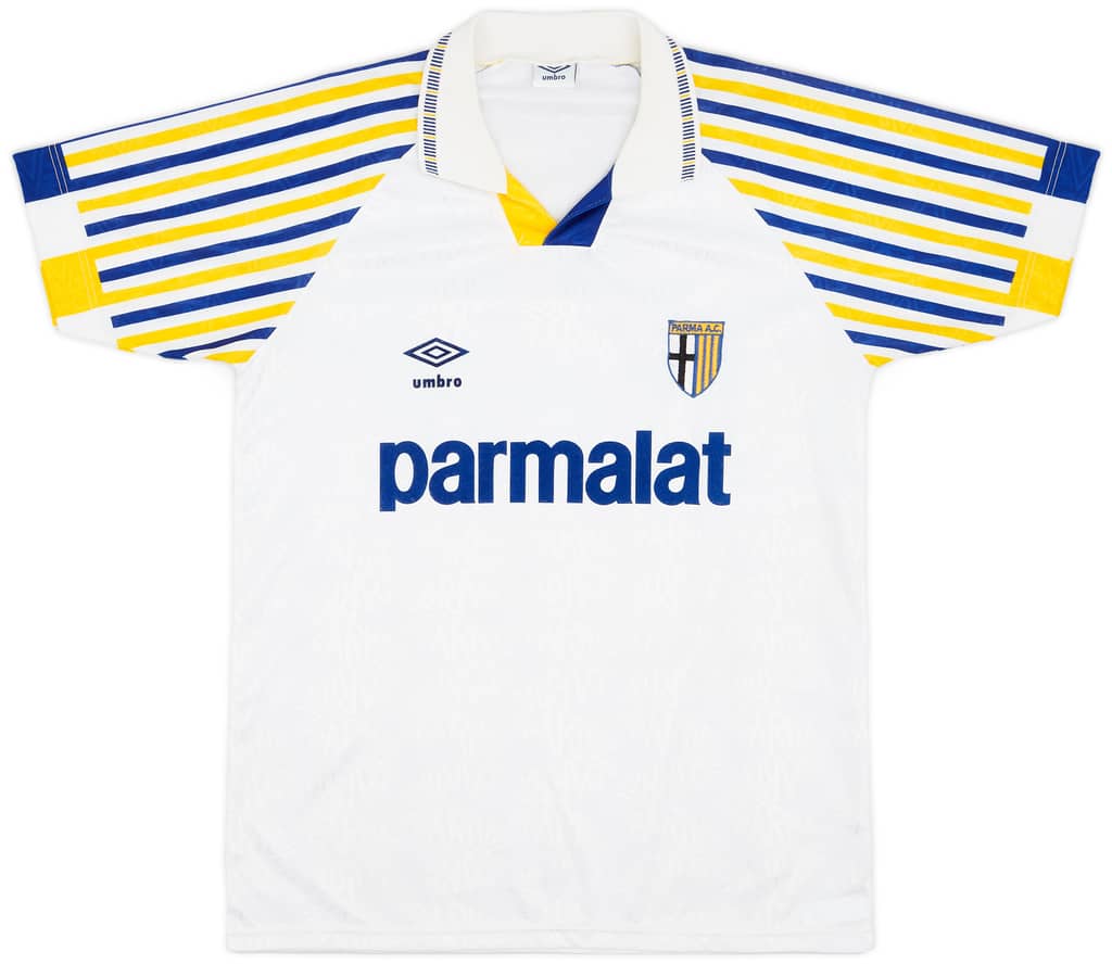 1991-92 Parma Home Shirt - 9/10 - (M)