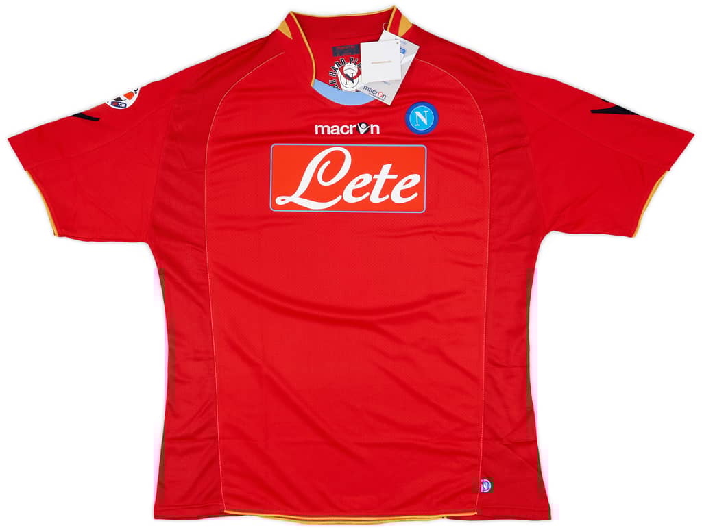 2009-10 Napoli Third Shirt Lavezzi #7 (XL)