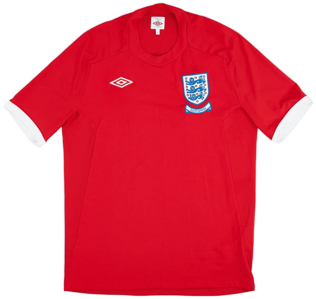 2010-11 England 'South Africa' Away Shirt - 9/10 - (L)