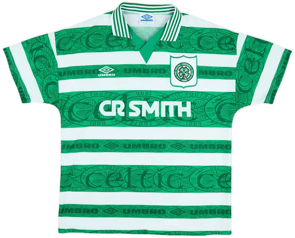 1995-97 Celtic Home Shirt - 9/10 - (L)