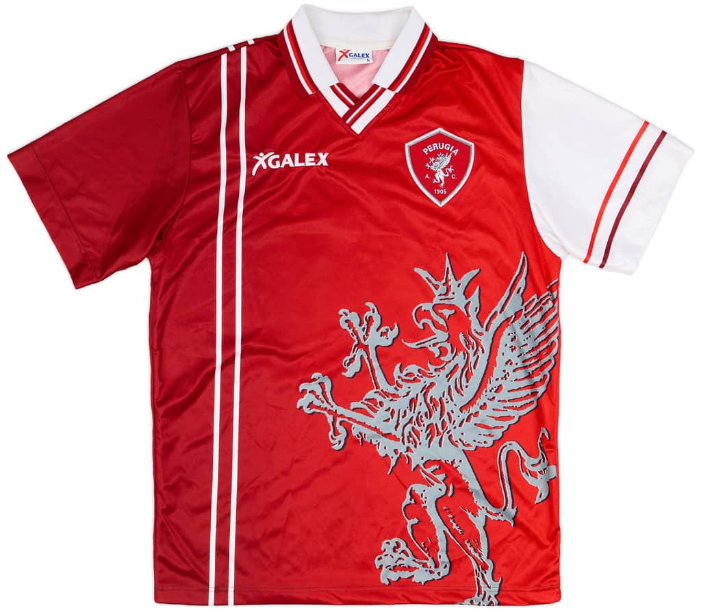 1998-99 Perugia Home Shirt Rapajc #11 - 9/10 - (L)