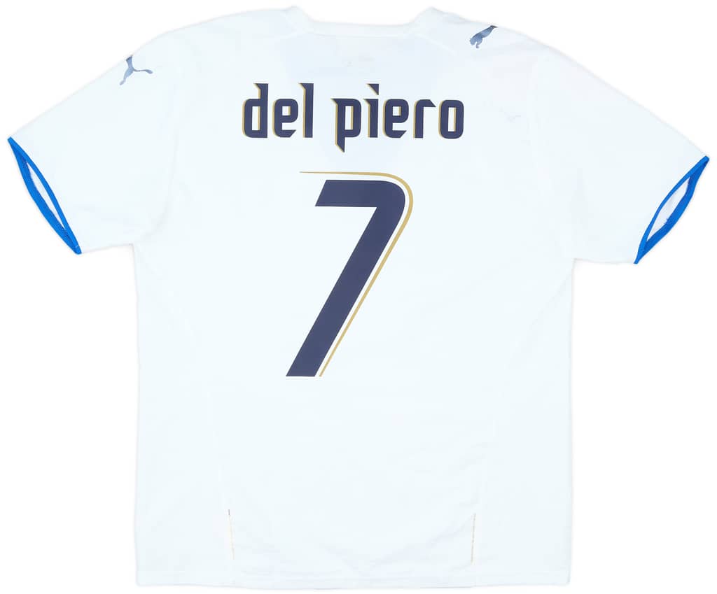 2006 Italy Away Shirt Del Piero #7 - 5/10 - (L)