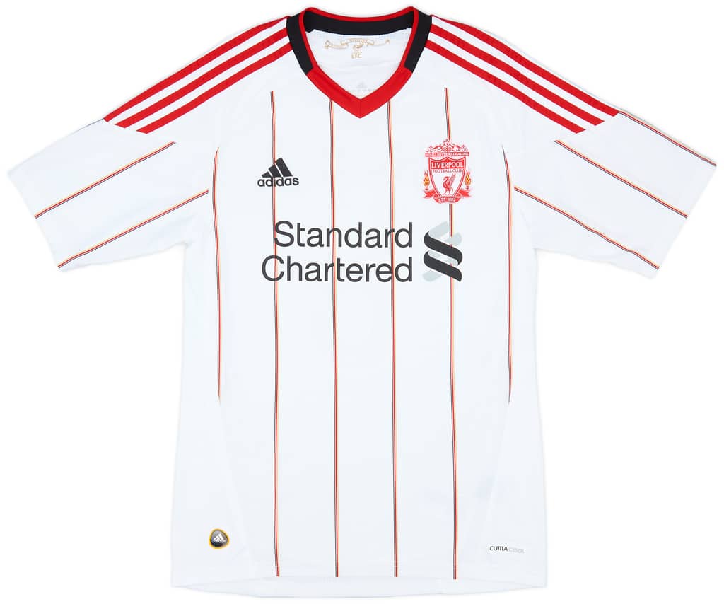 2010-11 Liverpool Away Shirt Gerrard #8 - 7/10 - (S)