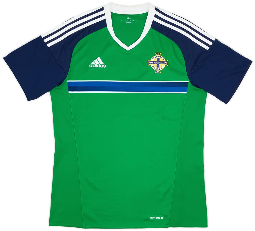 2016-17 Northern Ireland Home Shirt - 9/10 - (M)