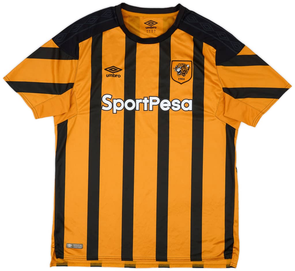2017-18 Hull City Home Shirt - 8/10 - (XL)