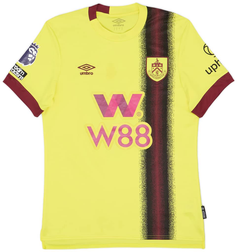 2023-24 Burnley Match Issue Away Shirt Foster #17