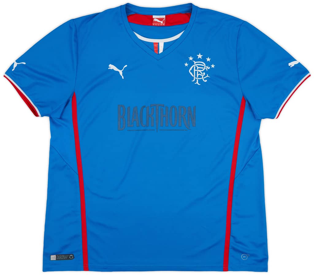 2013-14 Rangers Home Shirt - 4/10 - (XXL)