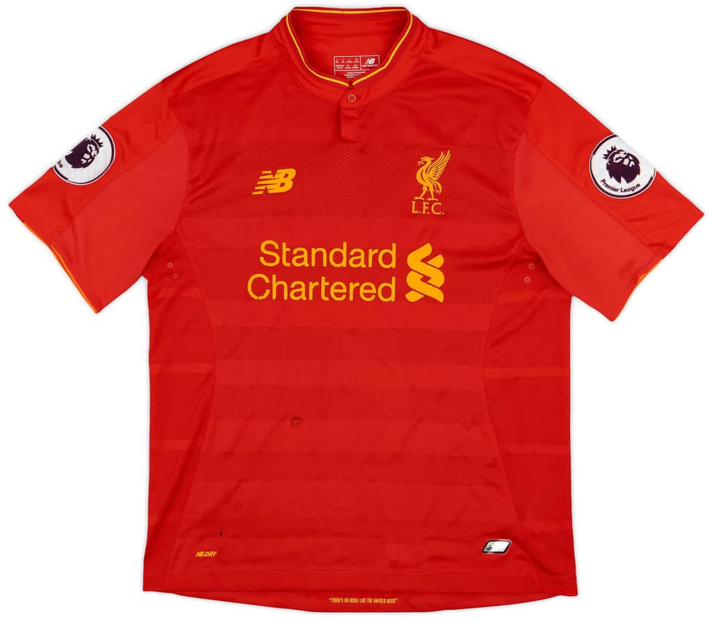 2016-17 Liverpool Home Shirt - 5/10 - (L)