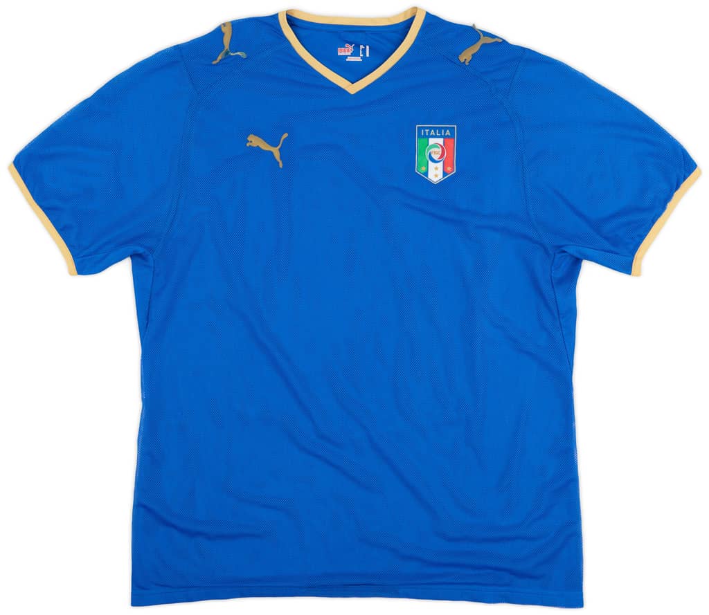 2007-08 Italy Home Shirt - 5/10 - (XL)
