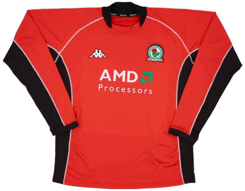 2002-03 Blackburn Match Issue UEFA Cup Away Shirt Thompson #20