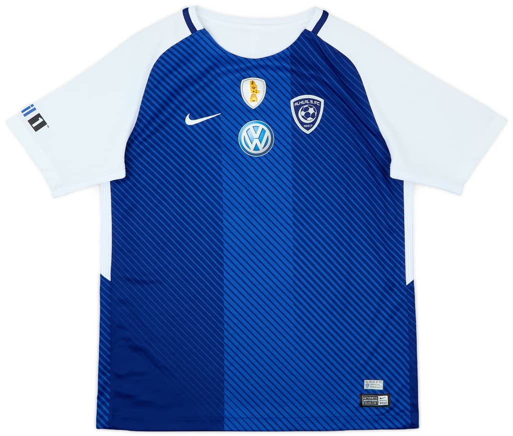 2017-18 Al Hilal Home Shirt - 7/10 - (XL.Boys)