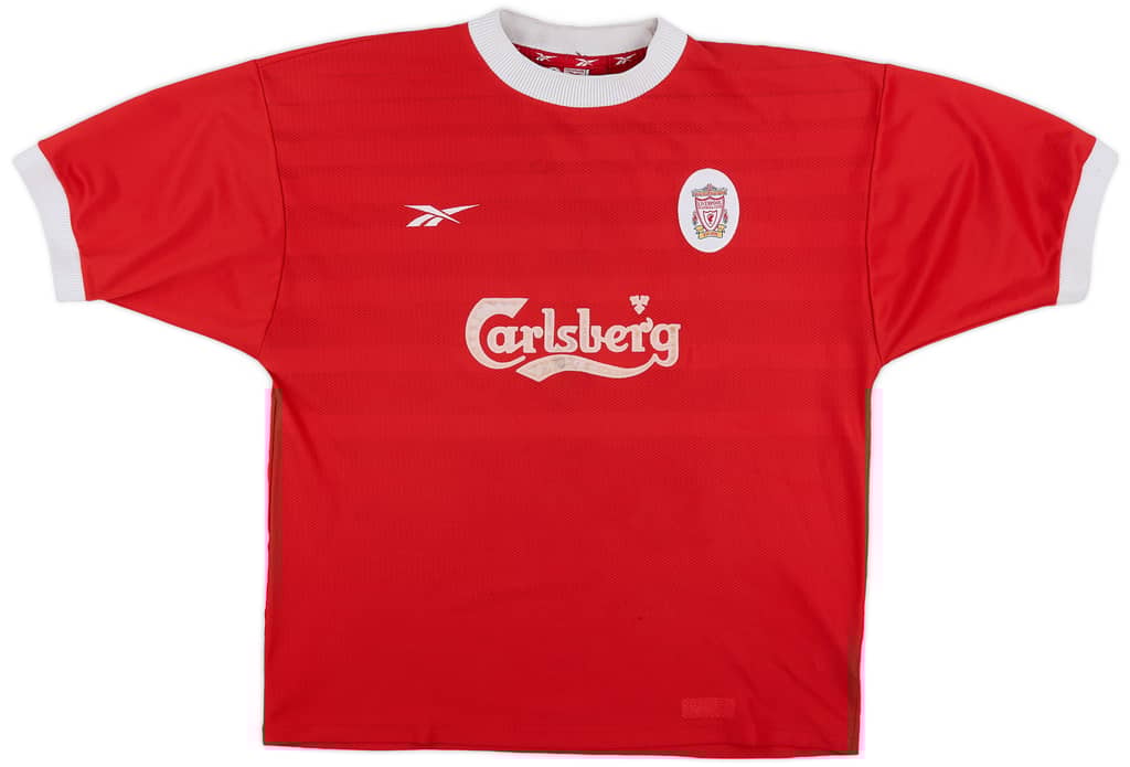 1998-00 Liverpool Home Shirt Owen #10 - 5/10 - (XL)