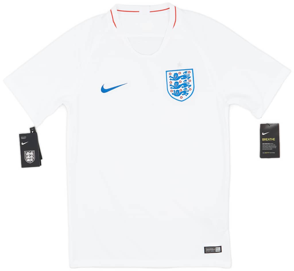 2018-19 England Home Shirt (S)