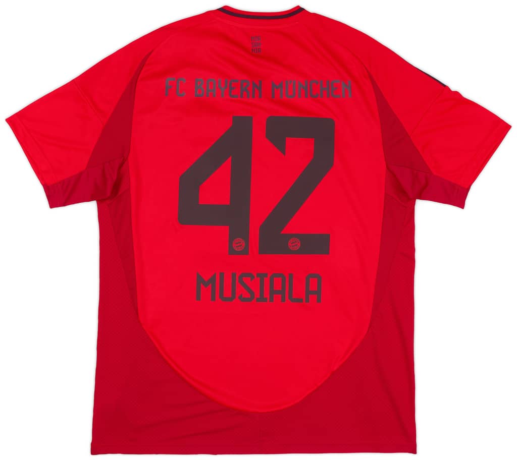 2024-25 Bayern Munich Home Shirt Musiala #42