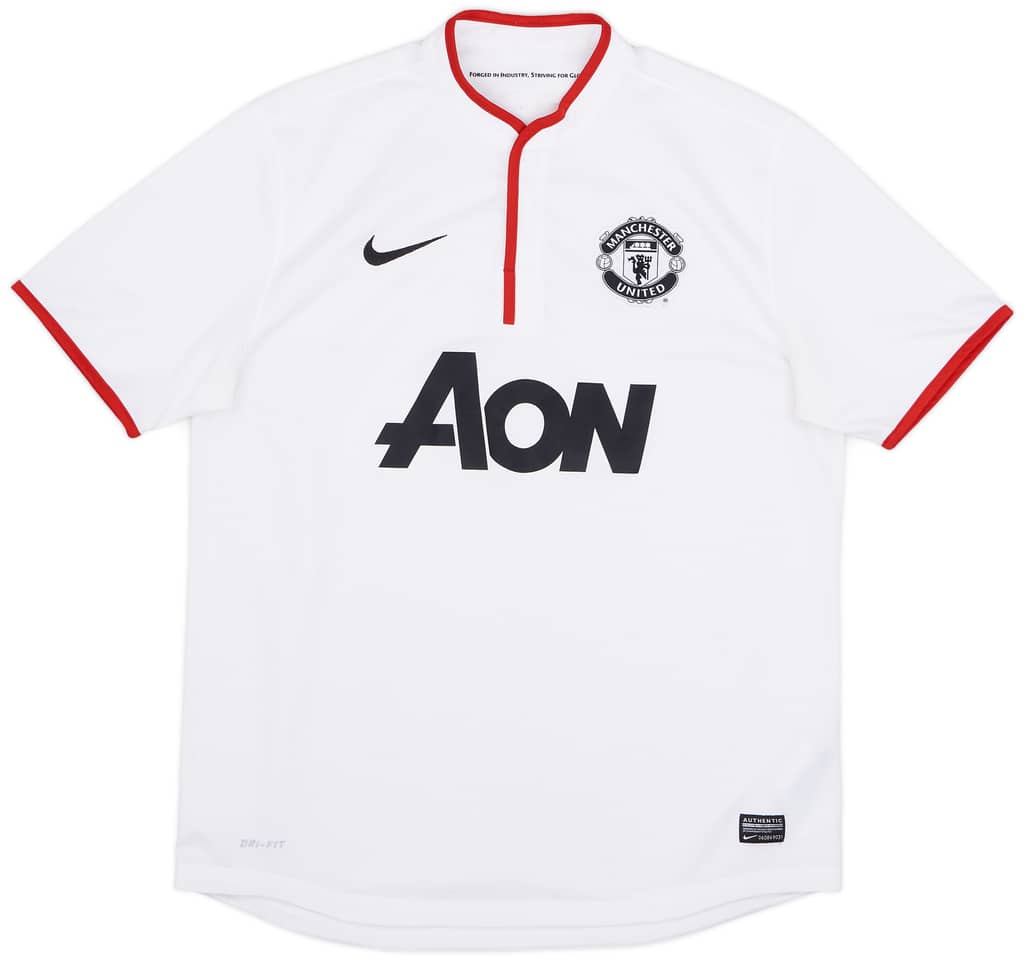 2012-14 Manchester United Away Shirt Evra #3 - 7/10 - (L)