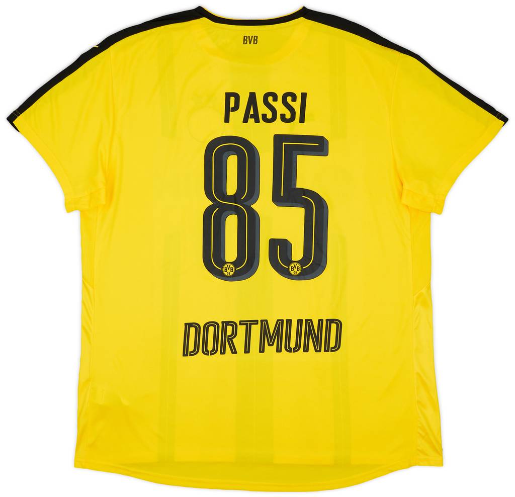2016-17 Borussia Dortmund Home Shirt Passi #85 (Women's XXL)