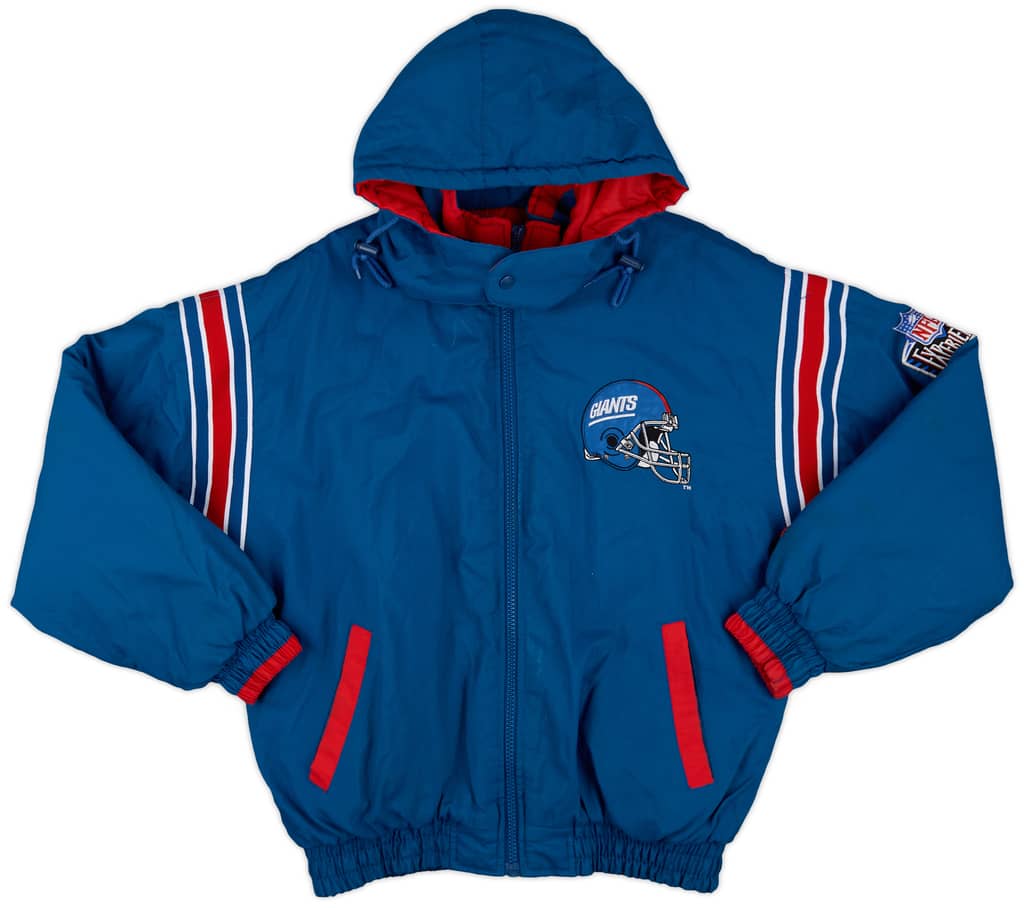 1990s New York Giants Pro Player Rain Coat - 7/10 - (M)