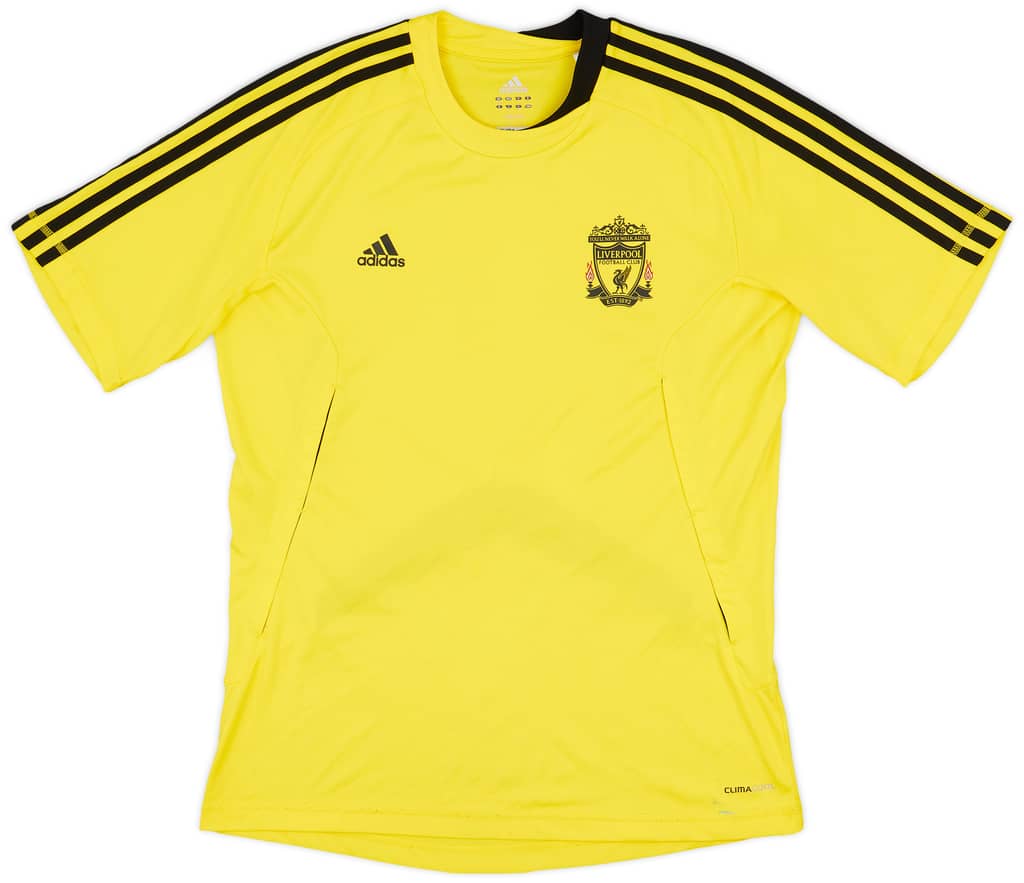 2010-11 Liverpool adidas Training Shirt - 8/10 - (L)