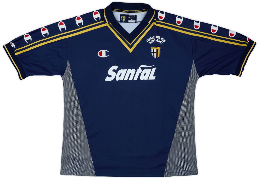 2000-01 Parma 'Signed' Third Shirt - 7/10 - (XL)