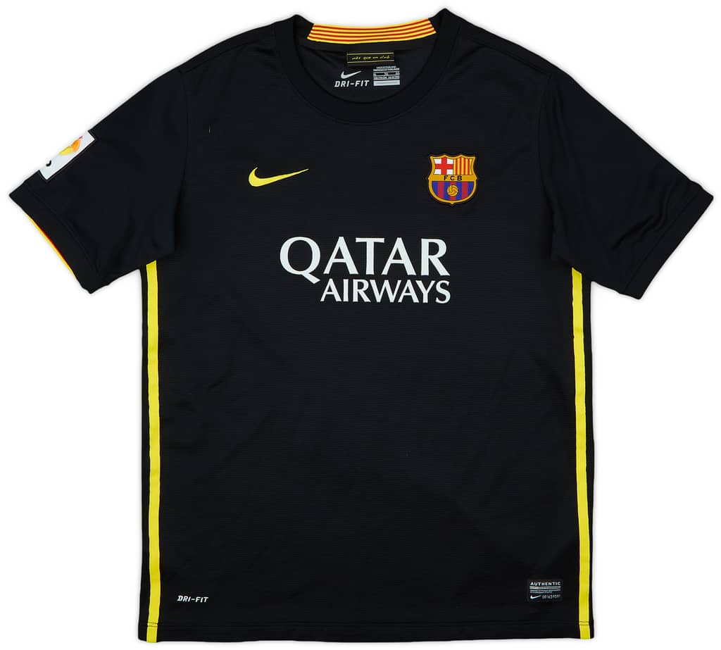 2013-14 Barcelona Third Shirt - 9/10 - (XL.Boys)