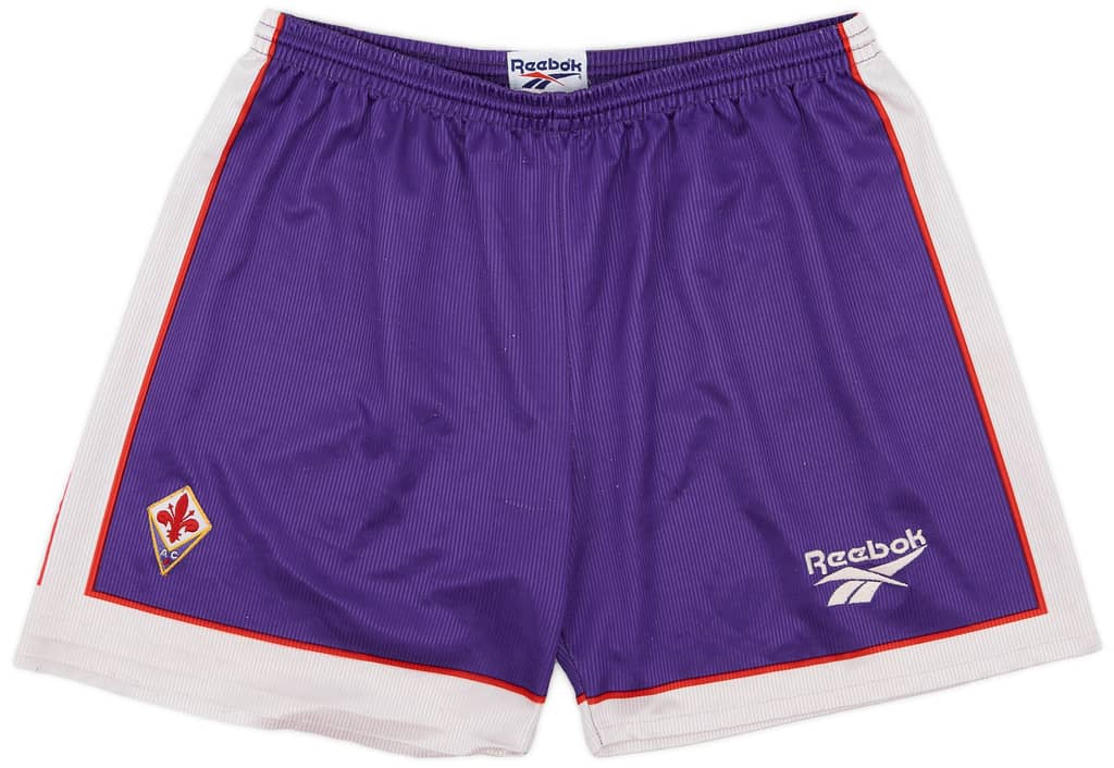 1996-97 Fiorentina Home Shorts - 7/10 - (L)