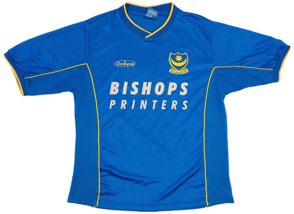 2000-02 Portsmouth Home Shirt - 7/10 - (S)