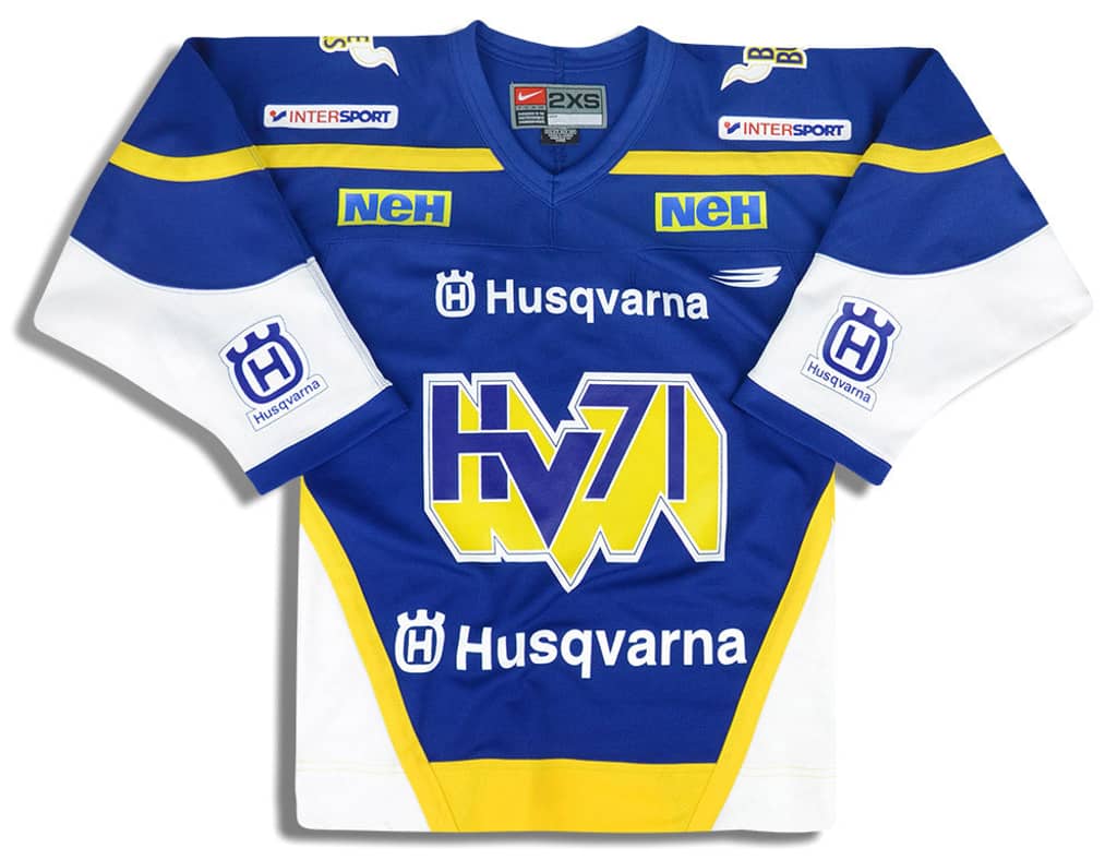 2005-06 HV71 Olausson #4 Nike Jersey (Home) XXS
