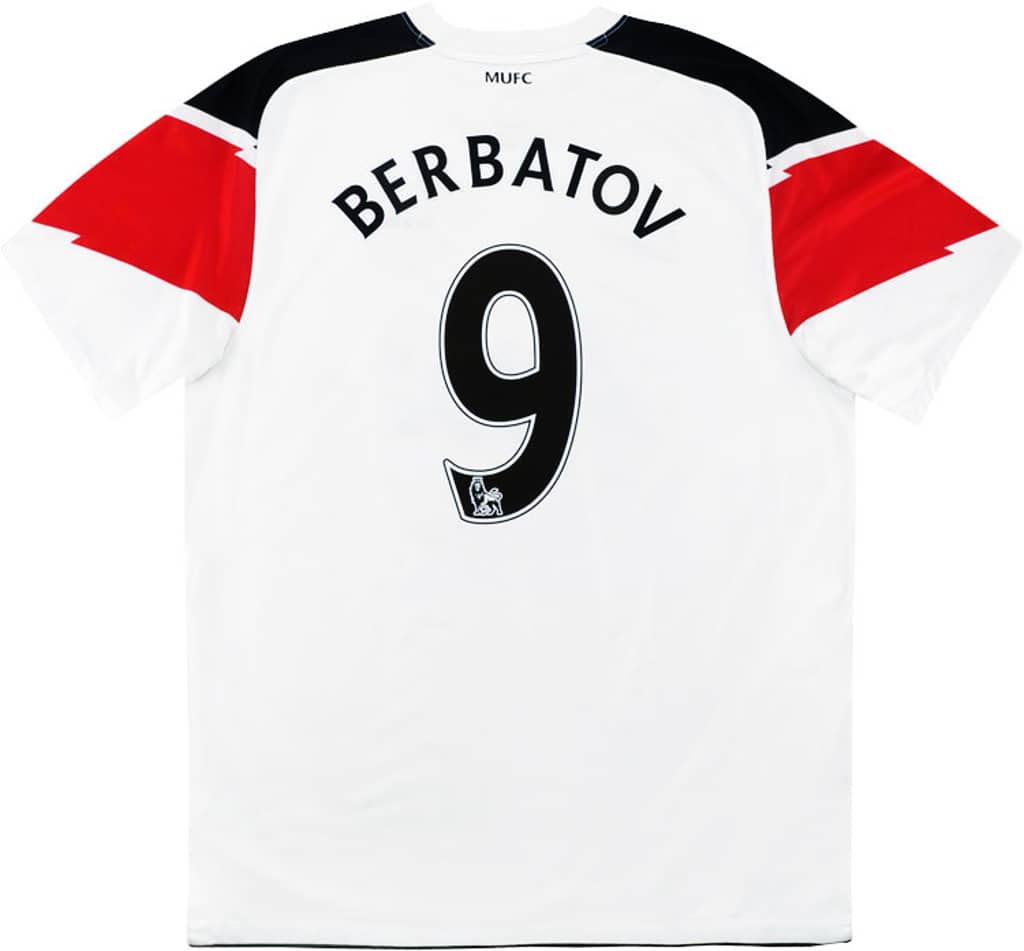 2010-12 Manchester United Away Shirt Berbatov #9