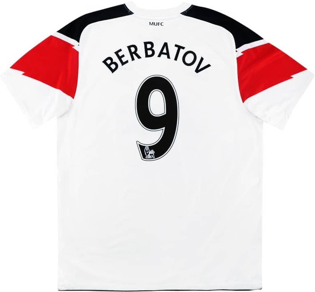 2010-12 Manchester United Away Shirt Berbatov #9 - 6/10 - (S)