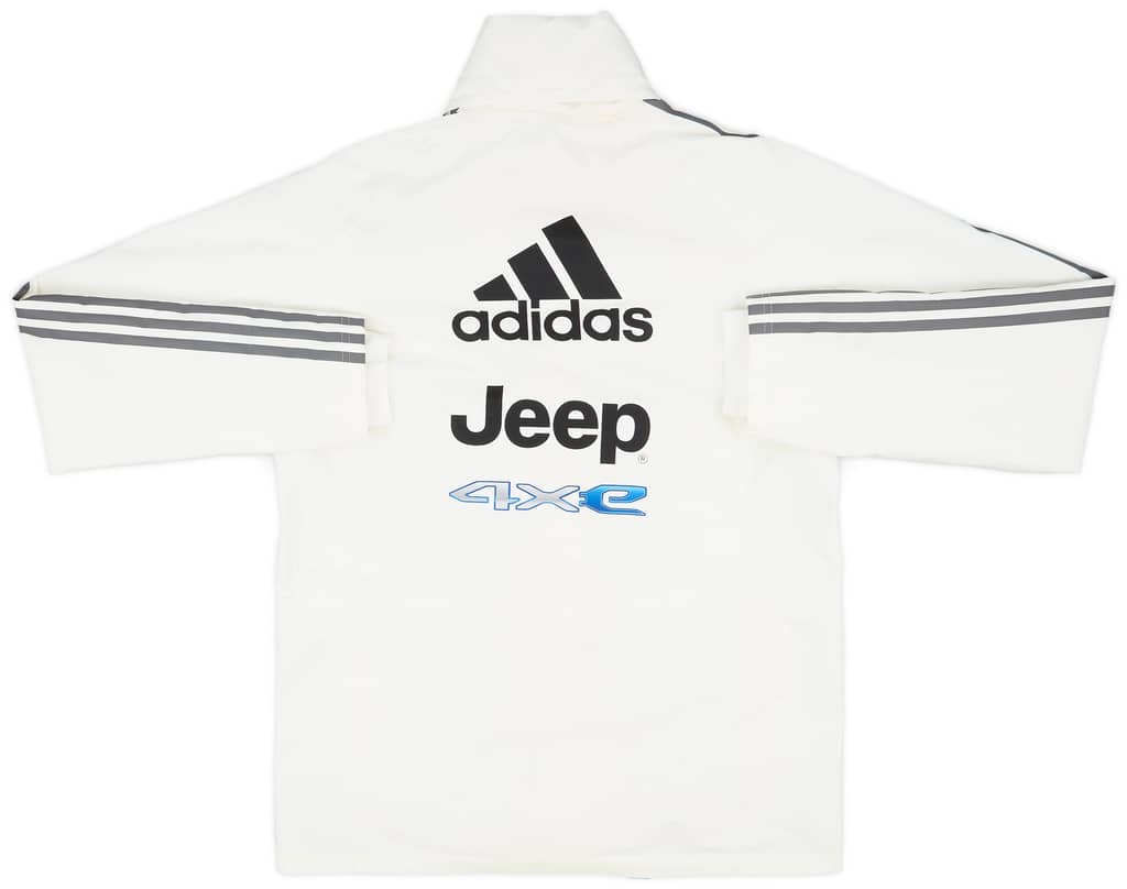 2021-22 Juventus adidas Hooded Rain Jacket - 10/10 - (M)