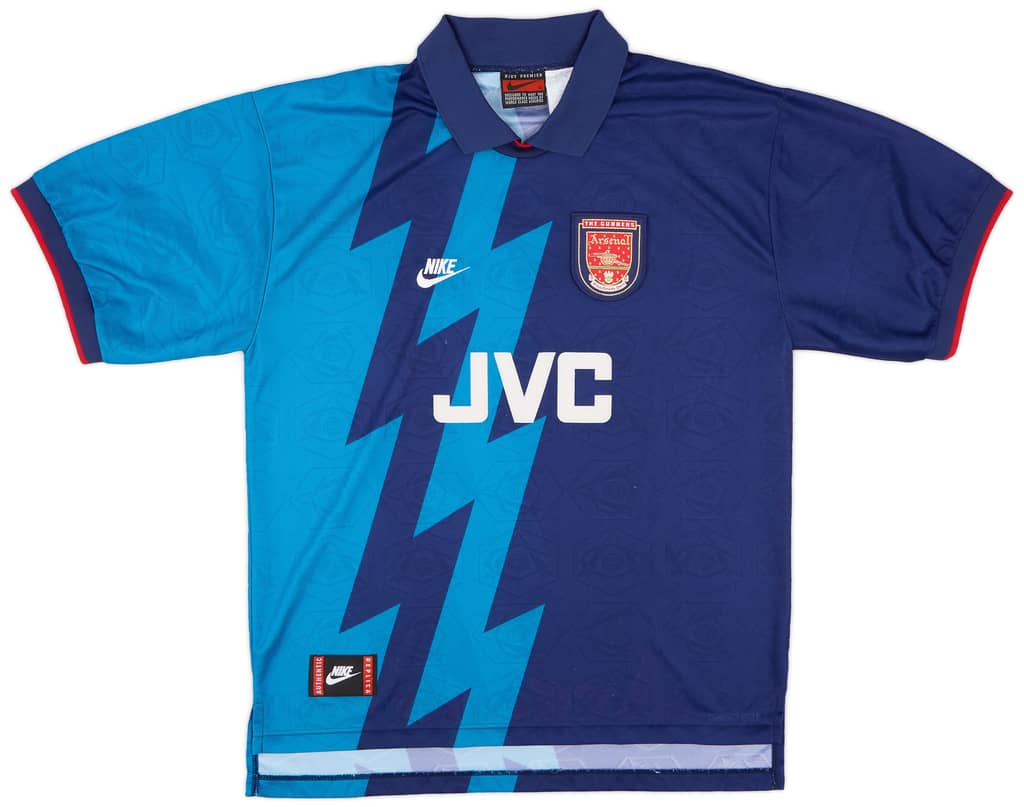 1995-96 Arsenal Away Shirt Adams #6 - 9/10 - (XL)
